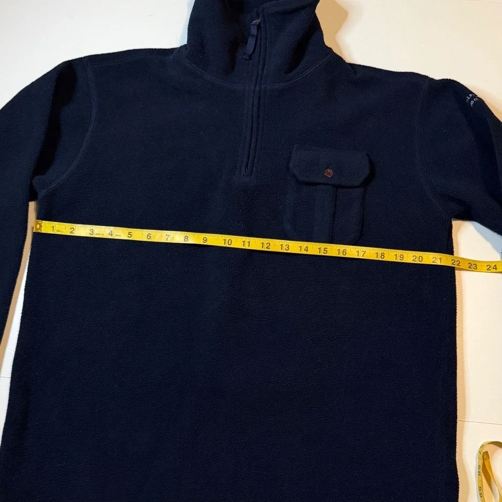 Vtg Polo Ralph Lauren Jeans Co Quarter Zip Fleece Pullover Size Medium